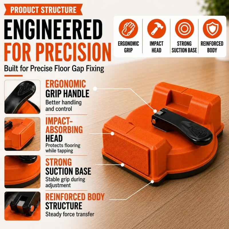 How the floor gap fixer works
